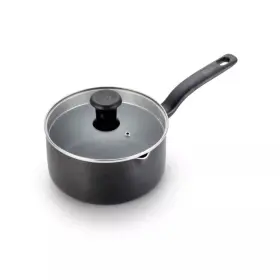 Dreamedge Shop 346724378224 T-fal 3 Quart Saucepan With Lid Simply Cook Nonstick Cookware Black