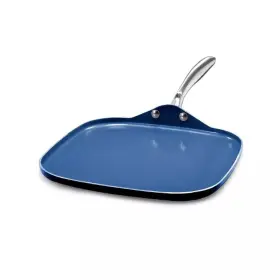 Dreamedge Shop 593884247994 Granitestone Blue 10.5ftft Nonstick Square Griddle Pan