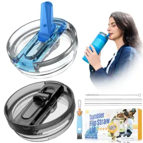 Duoruimi 743636903917 2 Pack Detachable Protour Lid With Stanley For Lids 30 Oz Leakproof