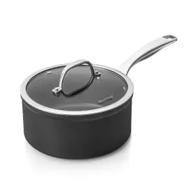 Ac-2300k-sauce2 Duxtop Nonstick Master Saucepans Hard Anodized 2 Quart Small Sauce Pan With Lid Alu