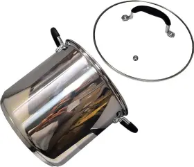 Easyday 703145663290 Stockpot Stainless Steel Stock Pot With Lid 12 Quart