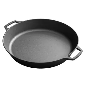 Edging Casting 755327504549 17in Cast Iron Skillet Pre-seasoned Dual Handle Pan For Grill Stovetop Oven