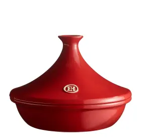 Emile Henry 345626 Made In France Flame Tagine 2.1 Quart Burgundy