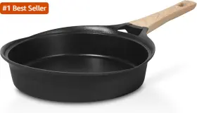 Y-jp9248 Eslite Life Nonstick Deep Frying Pan Skillet Set With Lids Healthy Granite Coat