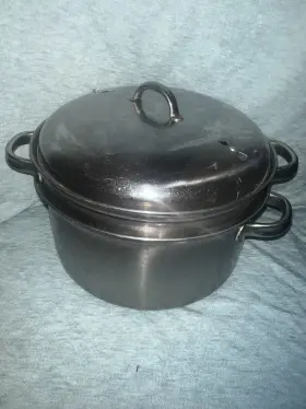 Excelsteel 732235274290 Stock Pot Pasta Veg Cooker With 2 Strainers Stainless Steel Cookware 4 Pcs Set