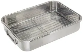Excelsteel 878201005915 591 Roasting Pan Stainless