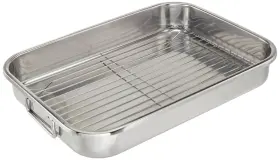 Excelsteel 878201005946 594 Roasting Pan Stainless