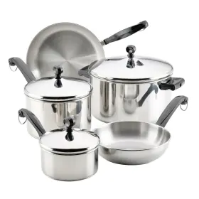 70414 Farberware Classic Stainless Steel 8 Piece Set