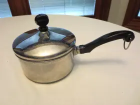 Farberware 711181020335 Saucepan Stainless Steel 1 Quart With Lid Induction Dishwasher Safe