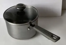 Faberware2qt Farberware 2 Quart 1.9l 18/10 Stainless Steel Impact Bonded Saucepan Glass Lid
