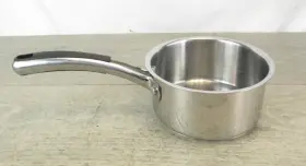Tqqq01 Farberware 1 Quart 18/10 Stainless Steel Saucepan Rubber Rivited Handle