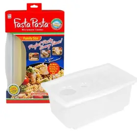 Fasta Pasta 656103021406 Microwave Spaghetti Cooker -the Original Family Size- Quickly Coo