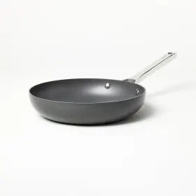 Figmint 196761801250 10 Inch Nonstick Hard Anodized Frypan Dark Gray