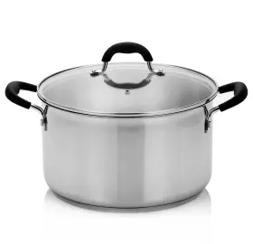 B07y4np3jd Finnhomy Approved Aisi304 18-10 Stainless Steel 8-quart Stock Pot With Cover 3 Laye