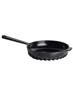 Fireup Cookware Pid345 Rapid Heat Enameled Cast Iron 10 Inch Frying Pan - Black