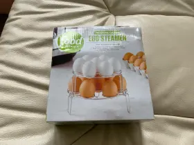 Food Network 400807279171 Egg Steamer Stackable Rack Instant Pot 6 Qt Pressure Cooker Trivet