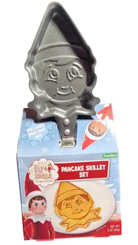 Frankford 041376410192 The Elf On Shelf A Christmas Tradition Pancake Skillet Set