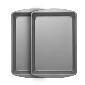 Pb218-az G & S Metal Products Co 072867330989 Probake Set Of Two Nonstick Bake And Roast Pans Dark Gray
