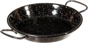 E-06gar Garcima 6-inch Enameled Steel Paella Pan 15cm Black