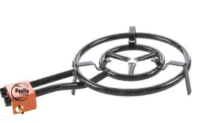 Garcima S.l. 412595205005 50cm Authentic Paella Pan Two Rings Gas Burner For 38cm To 65cm