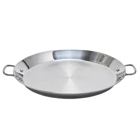 Ssfb-14 Garcima Stainless Steel 14-inch Flat Bottom Paella Pan 36cm For Use On Smoothtop And