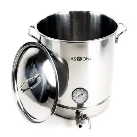 Bs-40 Gasone 859176001461 Brew Kettle 40 Quart Stainless Steel Stock Pot