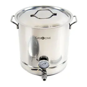 Bs-64 Gasone Brew Kettle 64 Quart Stainless Steel Stock Pot