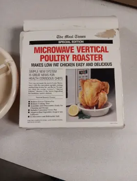 Gemco 071525070151 Ware Microwave Vertical Poultry Roaster