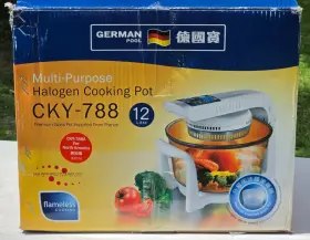 German Pool 894090007829 Halogen Cooking Pot Cky-788 788a New