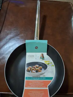 Giada De Laurentiis For Target 490700120069 Tri Ply Clad Professional Series 9-1/2 Inch Saute Pan