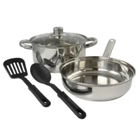 Gibson Home 658580762711 5-piece Mirror Polish Stainless Steel Cookware Set