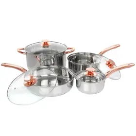 1255818-1-1 Gibson Home G2rec Like New Anston 8-pc. Cookware Set - Stainless Steel