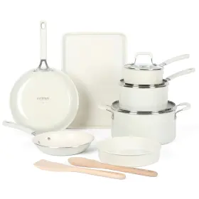 138748.12 Gibson Overseas Inc. Martha Stewart Everyday Charlemont 12-pc Linen Cookware And Bakeware Set Nonstick