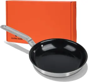 Fns10 Globehome 10 Inch Ceramic Non Stick Frying Pans - 5 Ply Silver And Starry Sky