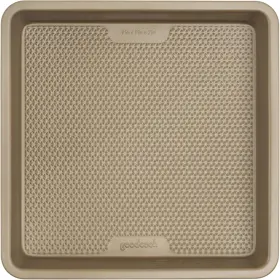 05579 Goodcook Bestbake Nonstick Textured Carbon Steel Square 9 Inch Cake Pan Bronze