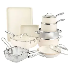 Gotham Steel 080313011528 Natural Collection 15-piece Cookware Set
