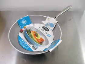 Gotham Steel 080313082382 Diamond Fry Pan Nonstick Teal Frying 12 Inch