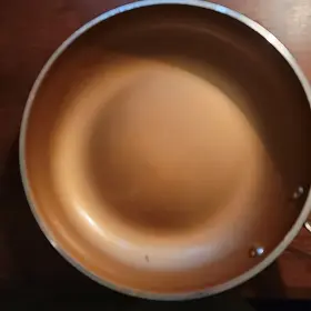 Gotham Steel 313094935968 Pro Fry Sauce Pan Nonstick Ceramic Copper Coating 12 Inch Gray Cooking