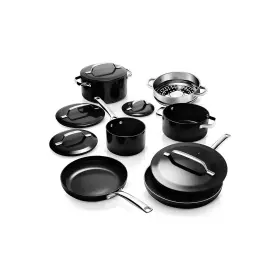 Gotham Steel 680358203171 Modern Collection 11-pc. Cookware Set - Black One Size