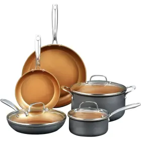 8294 Gotham Steel Pro Pots And Pans 8 Piece Non Stick Aluminum Cookware Set