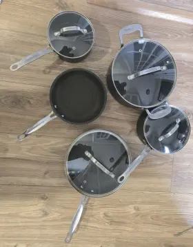 Granite Stone 711182003801 Used Nonstick Ultra Durable Complete Cookware Set .read