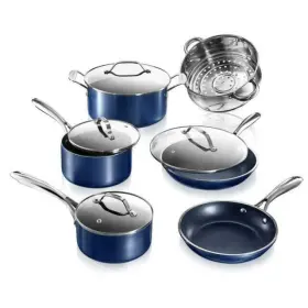 7036 Granite Stone Diamond Cookware Set - 10 Piece