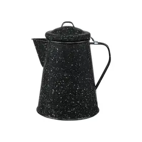 Granite Ware 885940446077 3 Quart Coffee Boiler. Enameled Steel 12 Cups Capacity. Perfect For Camping Heat
