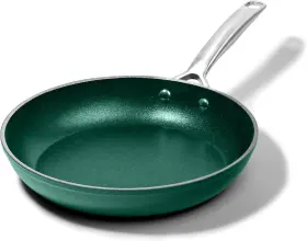 Granitestone 313024241251 Green Frying Pan With Ultra Nonstick Durable Mineral And Diamond Coat