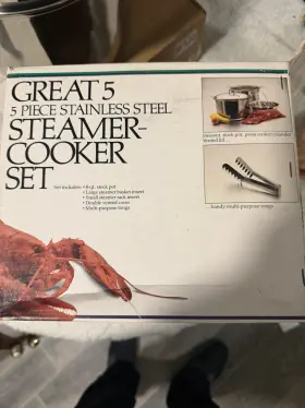 4-2408 Great 5 Steamer Cooker Set
