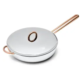 Great Jones 810102220714 Deep Cut 3-quart Stainless Steel Saut Pan- Hybrid Skillet And