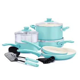 B08cy696sc Greenlife Soft Grip Healthy Ceramic Nonstick 12 Piece Cookware Pots And Pans