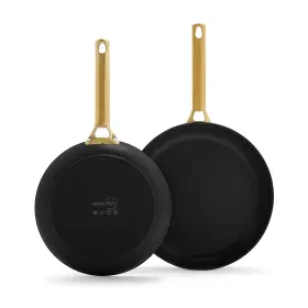637343-cc002907-001 Greenpan Reserve Hard Anodized Healthy Ceramic Nonstick 10 Inch And 12 Frying Pa