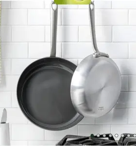 79751618 Greenpan Craft Stainless Steel 9.5 Inch 11 Frying Pan Set