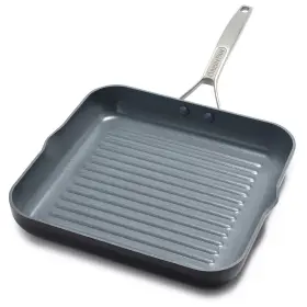 Greenpan 885837010671 The Original Ceramic Non-stick 10 Inch Grill And 11 Griddle Set - Used Lr